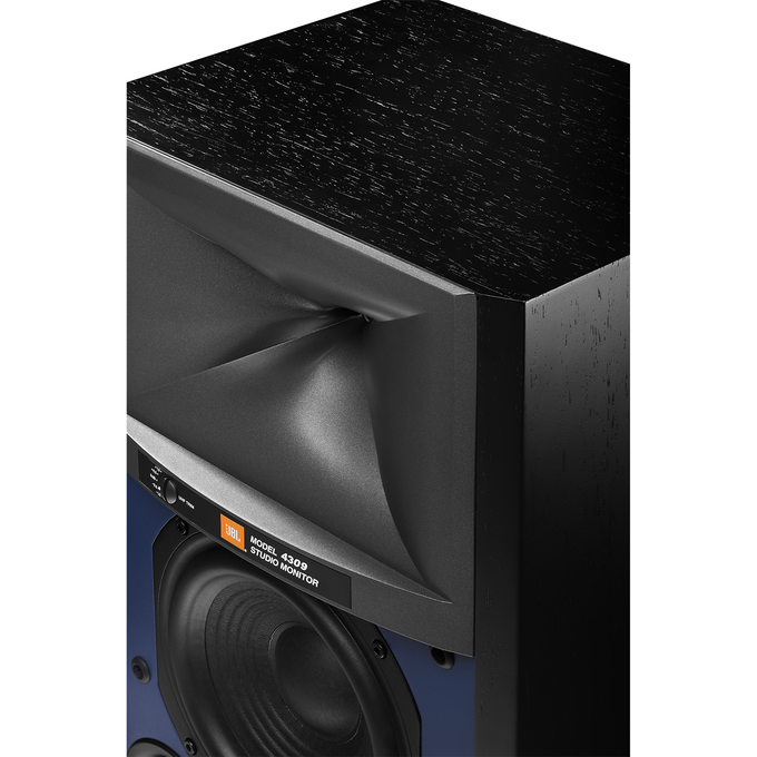 JBL 4309 - Black - 6.5-inch (165mm) 2-way Bookshelf Loudspeaker - Detailshot 4 image number null